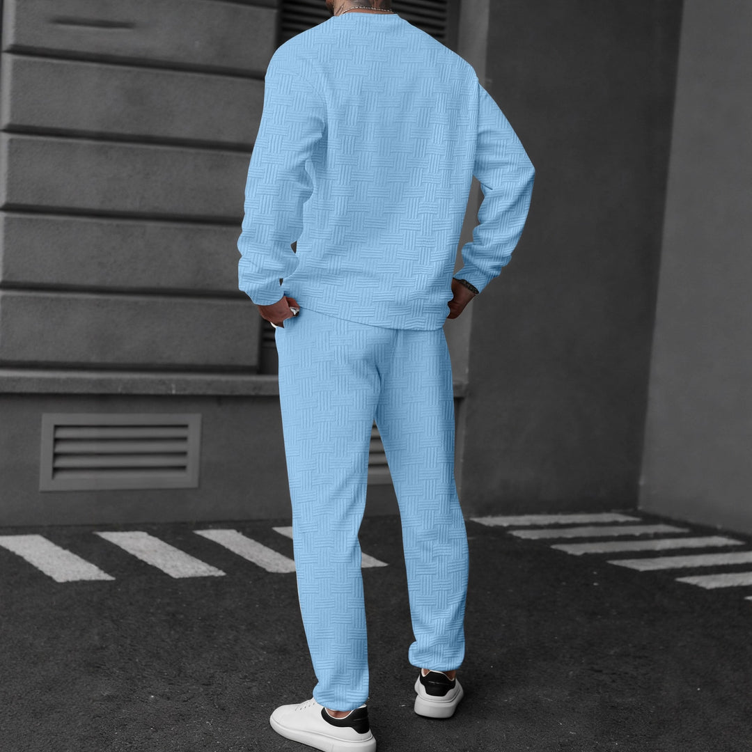 Herren Freizeitanzug mit Struktur und modernem Schnitt Aliams