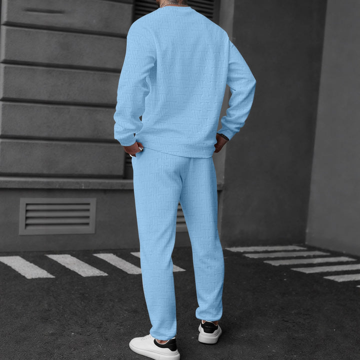 Herren Freizeitanzug mit Struktur und modernem Schnitt Aliams