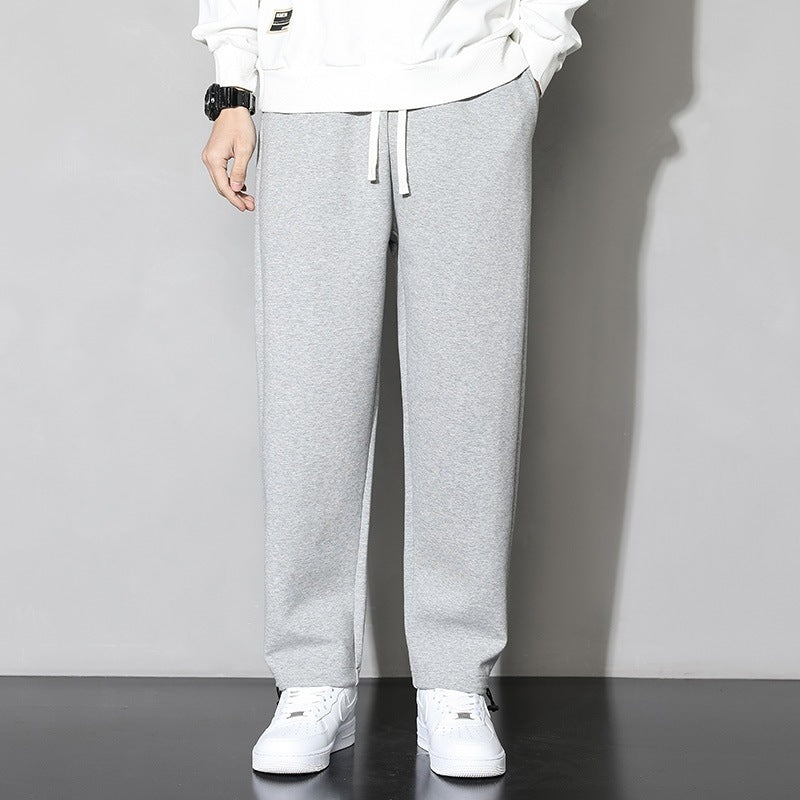 Herren Freizeit-Jogginghose mit elastischem Bund und seitlichen Reißverschlusstaschen Aliams