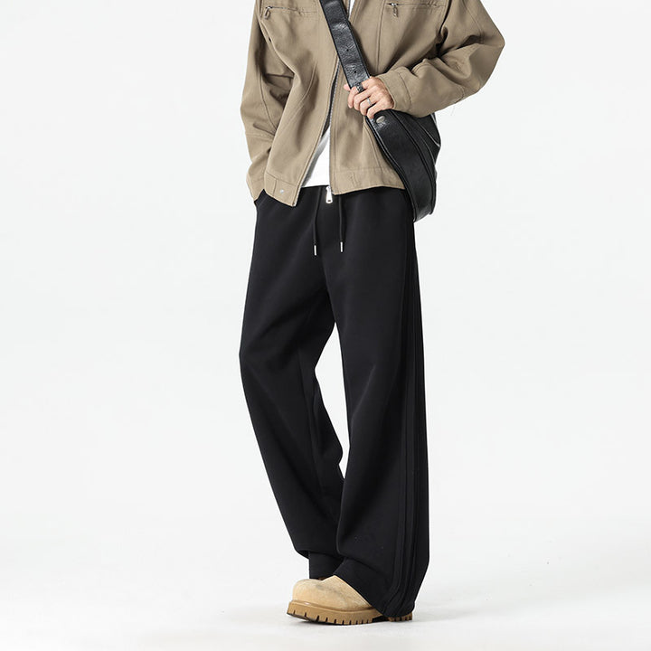 Herren Bequeme und lässige Freizeithosen mit weitem Schnitt Aliams