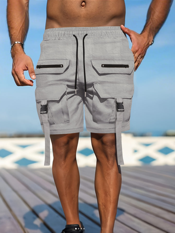 Herren Cargo Stil Utility Shorts Aliams