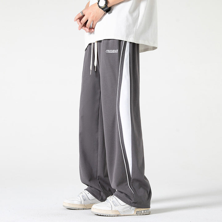 Herren Sportliche Freizeithose mit Kontraststreifen Aliams