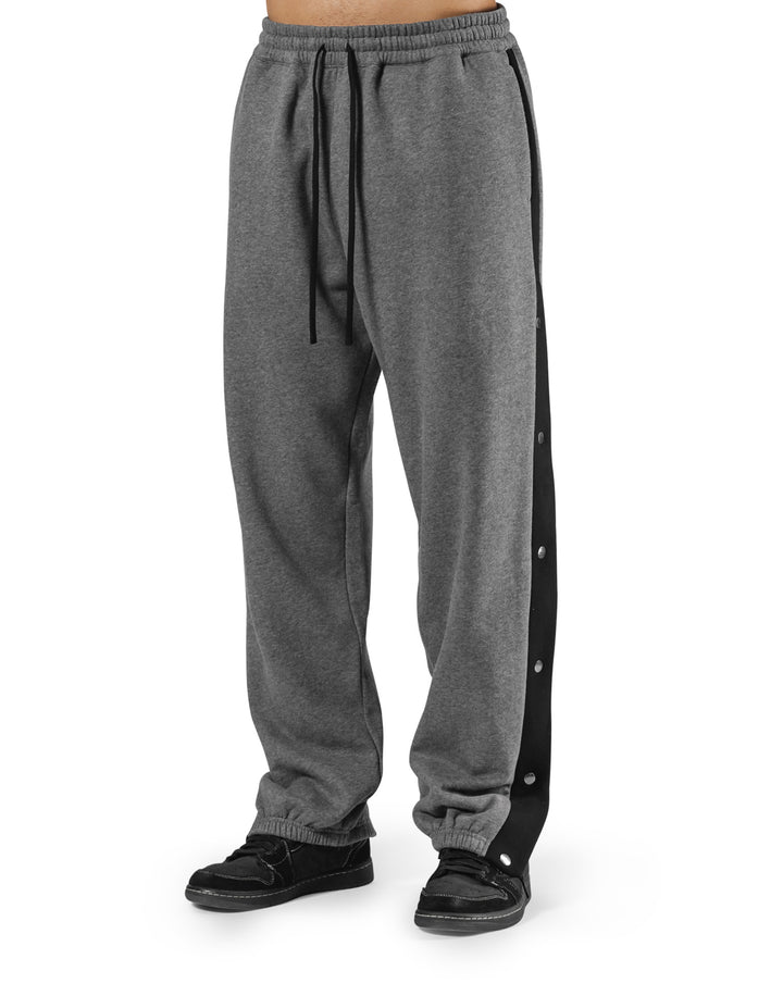 Herren Sporthose mit Druckknöpfen und elastischem Bund Aliams