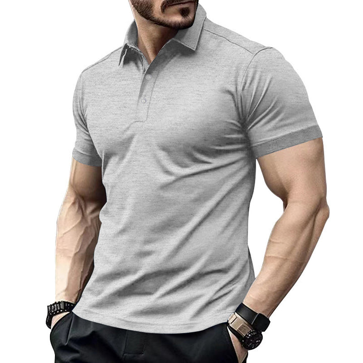 Herren Hochwertiges Kurzarm Poloshirt mit atmungsaktiver Technologie und modernem Schnitt Aliams