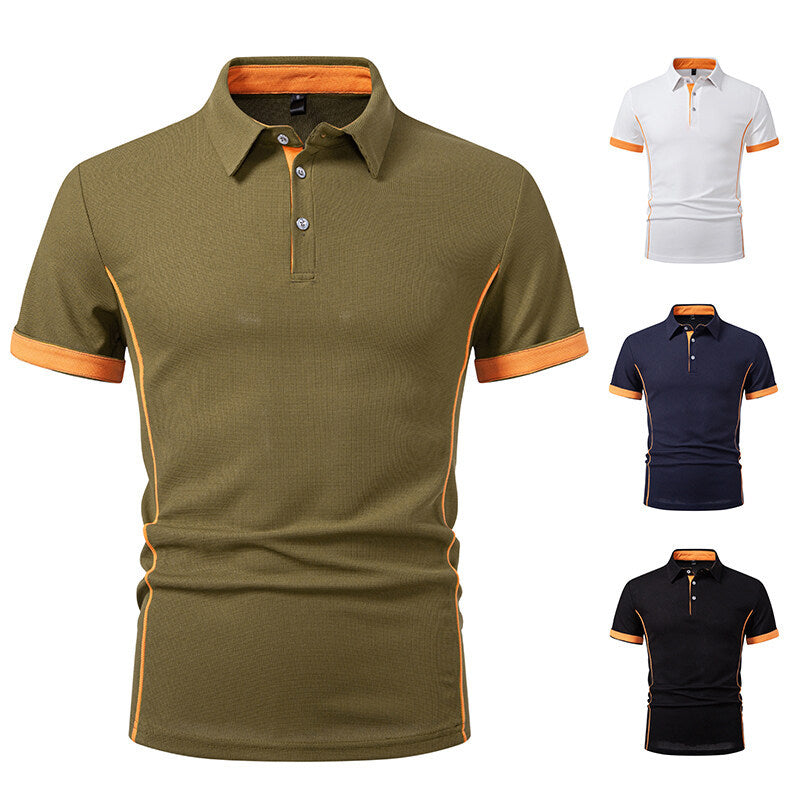 Herren Sportliches Poloshirt mit stylischen Akzenten Aliams