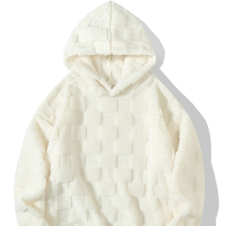 Herren Kapuzenpullover aus weichem Mikrofleece mit strukturiertem Design Aliams