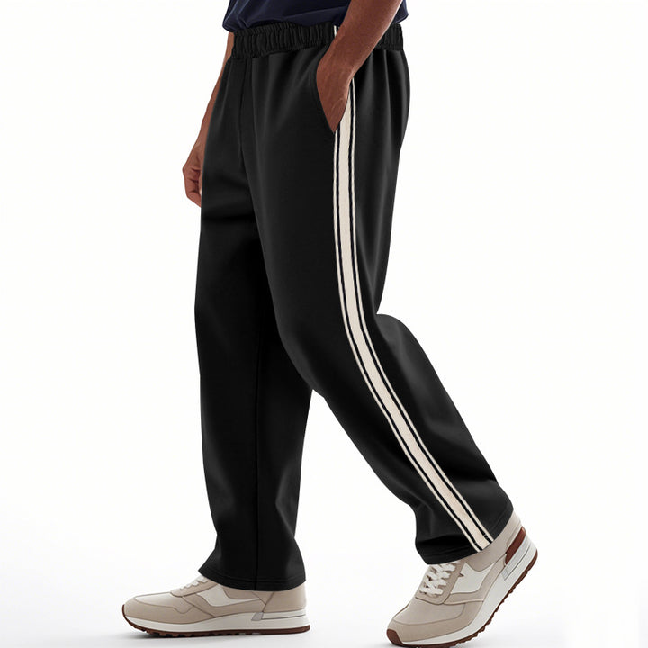 Herren Sportliche Sweatpants mit seitlichen Streifen Aliams