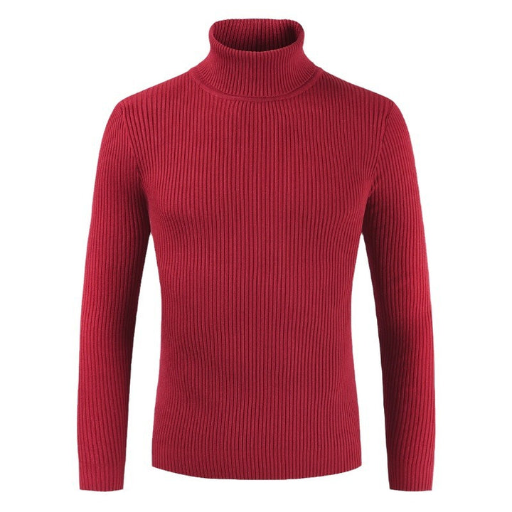 Damen Rollkragenpullover aus gehäkeltem Strick Aliams