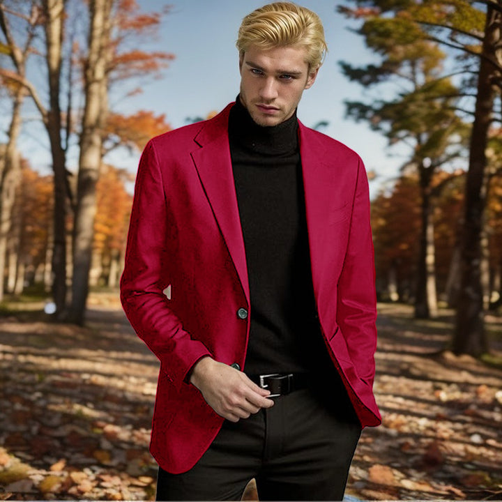 Herren Eleganter Blazer mit stilvollem Schnitt und hochwertigem Material Aliams