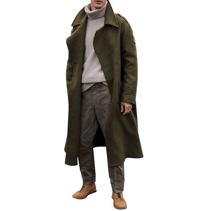 Herren langer Trenchcoat Aliams