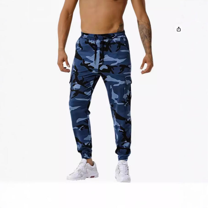 Herren Cargohose mit seitlichen Taschen Aliams