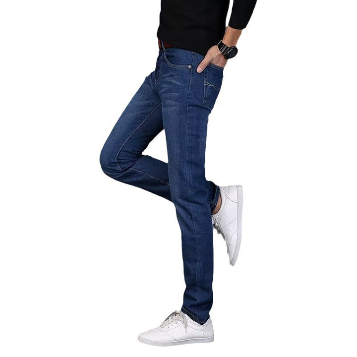 Herren Premium Slim Fit Jeans mit Elasthananteil Aliams