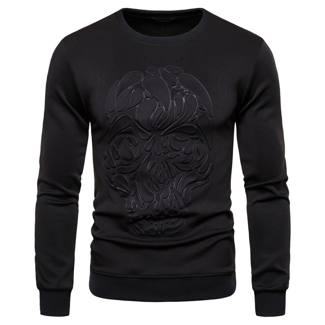 Herren Sweatshirt mit einzigartigem Totenkopfdesign Aliams