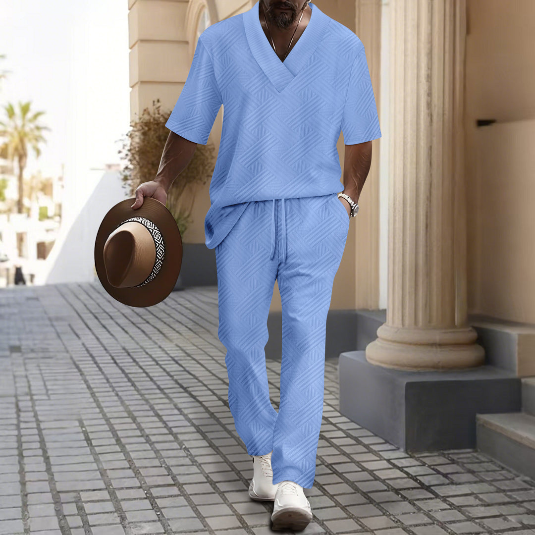 Herren bequemer Freizeit-Anzug mit elegantem Design Aliams