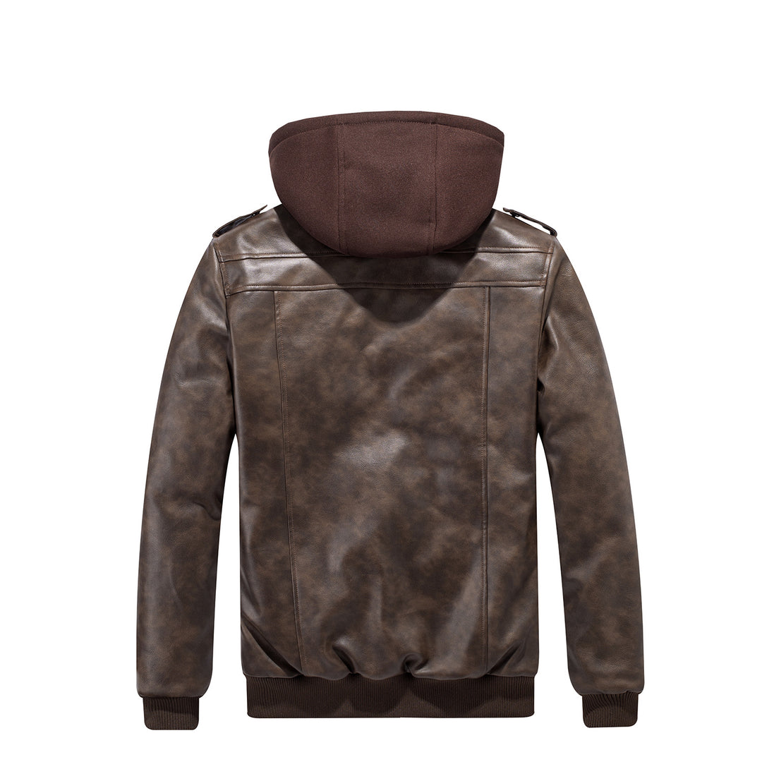 Herren Übergangsjacke mit abnehmbarer Kapuze Aliams