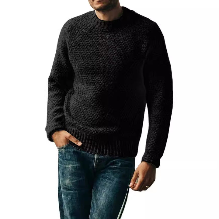 Herren Strickpullover mit zeitlosem Strukturdesign Aliams