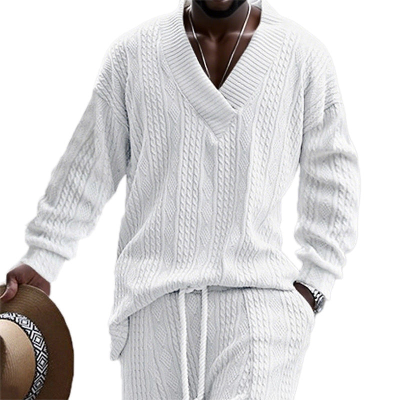 Herren Grobstrickpullover Aliams