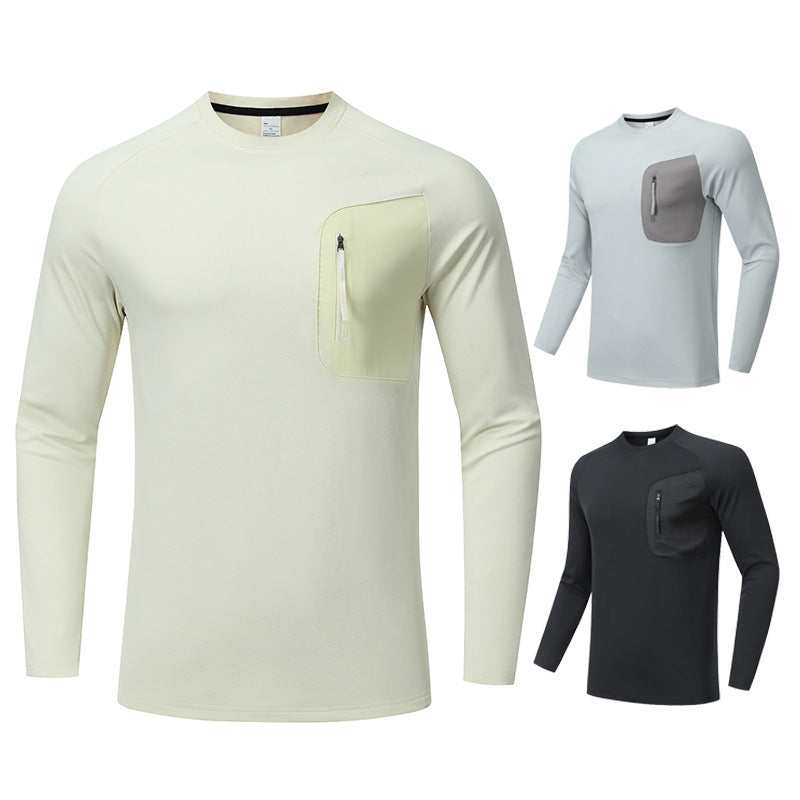 Herren Funktionsshirt mit praktischer Brusttasche Aliams