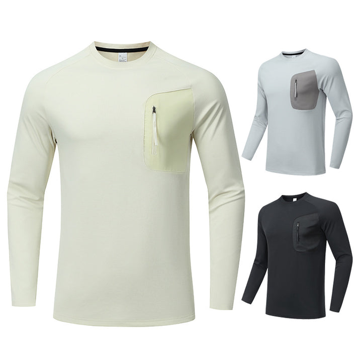 Herren Funktionsshirt mit praktischer Brusttasche Aliams