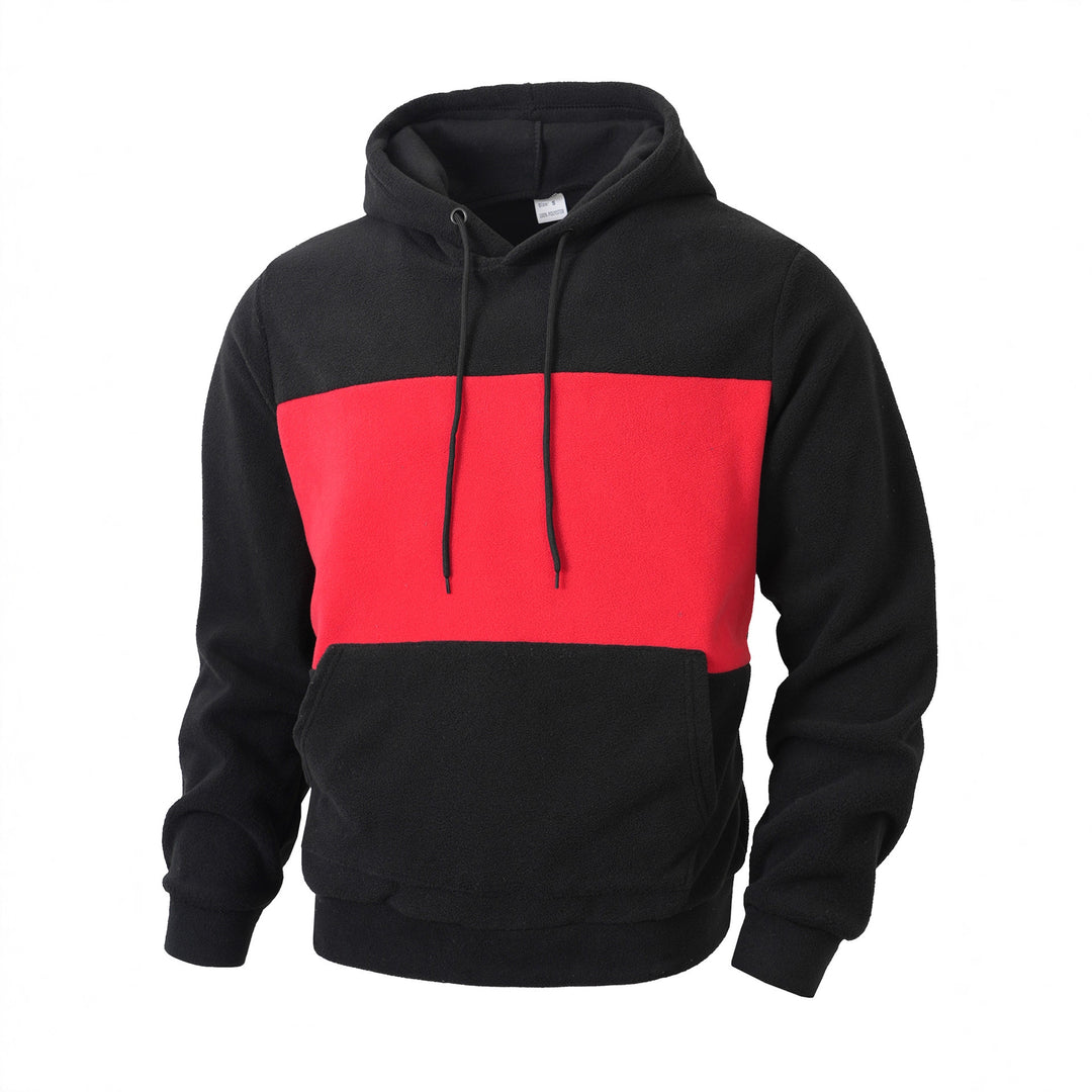 Herren Fleece-Hoodie mit innovativem Design Aliams