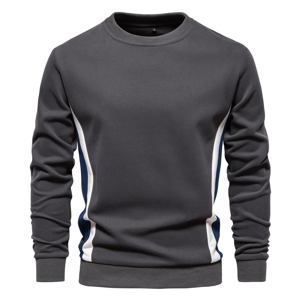 Herren Freizeit-Sweatshirt mit modernem Farbblockdesign Aliams