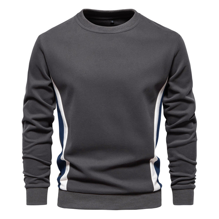 Herren Freizeit-Sweatshirt mit modernem Farbblockdesign Aliams