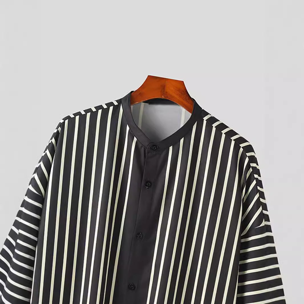 Damen Modernes Freizeit-Set mit geometrischem Muster Aliams