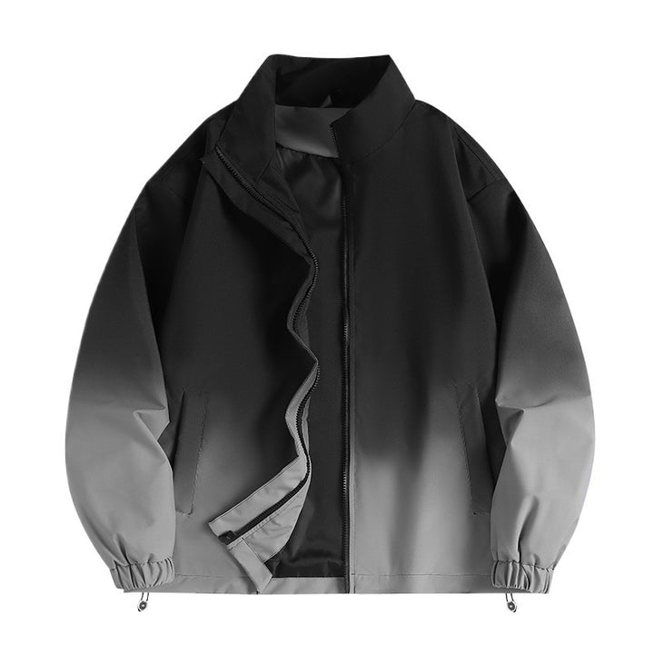 Herren stylische Übergangsjacke mit innovativem Farbverlauf Aliams