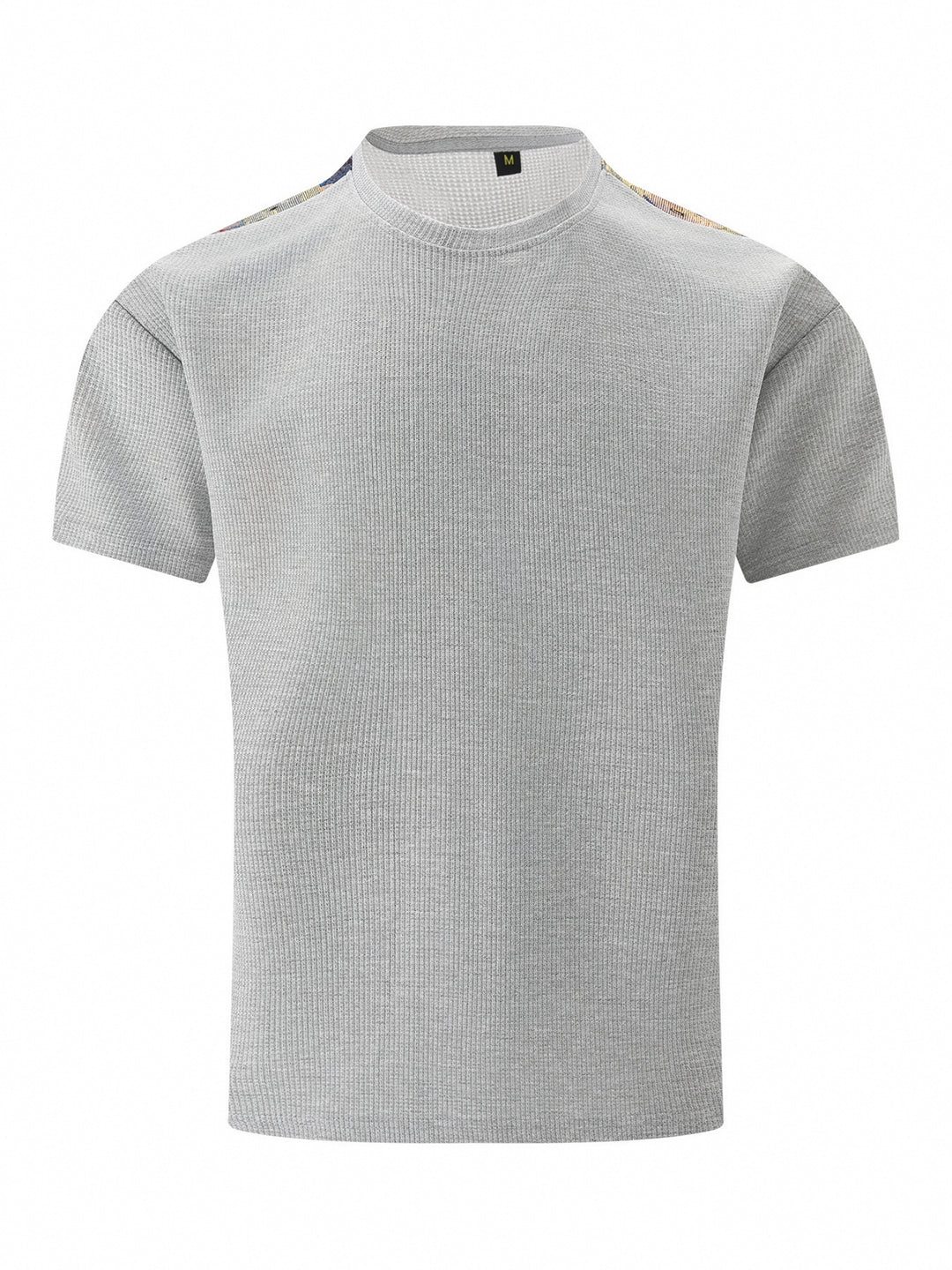 Herren atmungsaktives Kurzarm-T-Shirt mit strukturiertem Design und modernen Akzenten Aliams