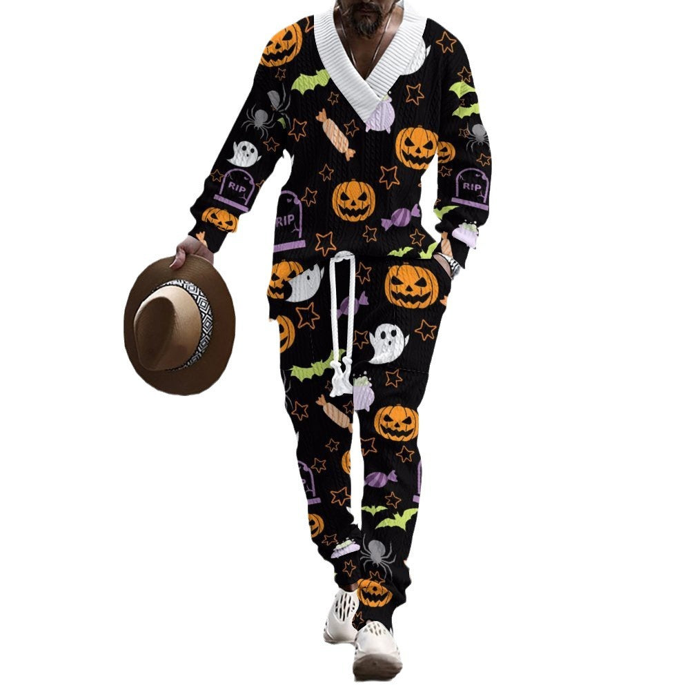 Herren Kombipaket mit Halloween-Motiven Aliams