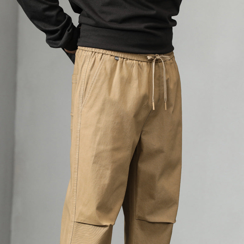 Herren Fitness-Hose mit elastischem Bund und praktischen Seitentaschen Aliams