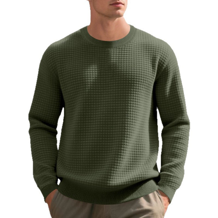 Herren strukturiertes Sweatshirt mit lässigem Schnitt und hohem Tragekomfort Aliams