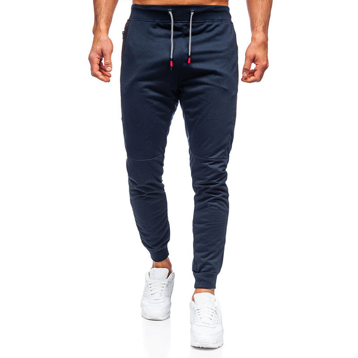 Herren Jogginghose mit praktischem elastischem Bund und stylischen Kontrastdetails Aliams