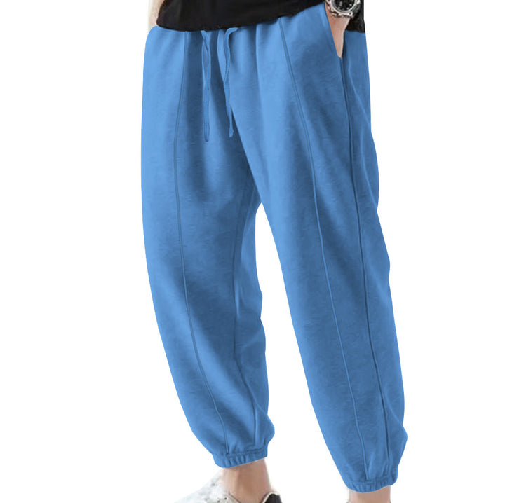 Herren Jogginghose aus atmungsaktivem Material mit verstellbarem Bund Aliams