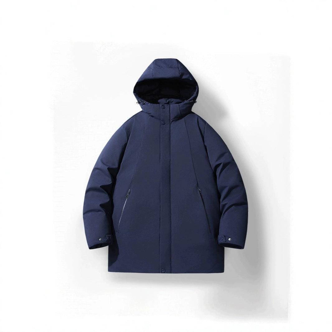 Herren isolierte Funktionsjacke mit kapuze und wasserabweisenden Eigenschaften Aliams