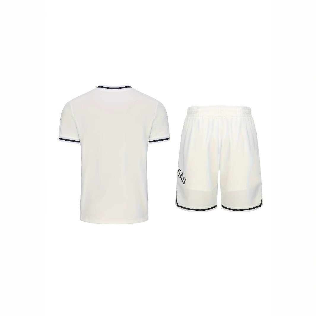 Herren sportliches T-Shirt und Shorts Set Aliams