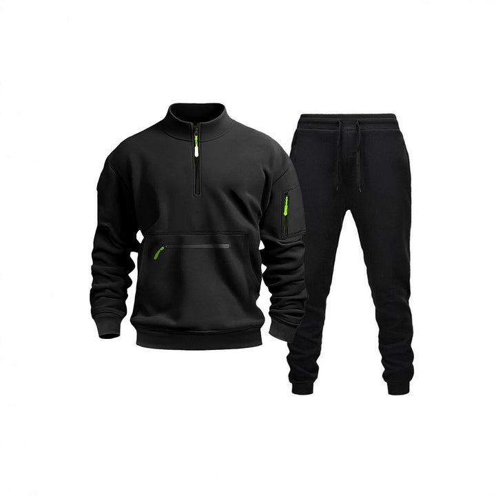 Herren Funktionsjacke und Jogginghose Set Aliams