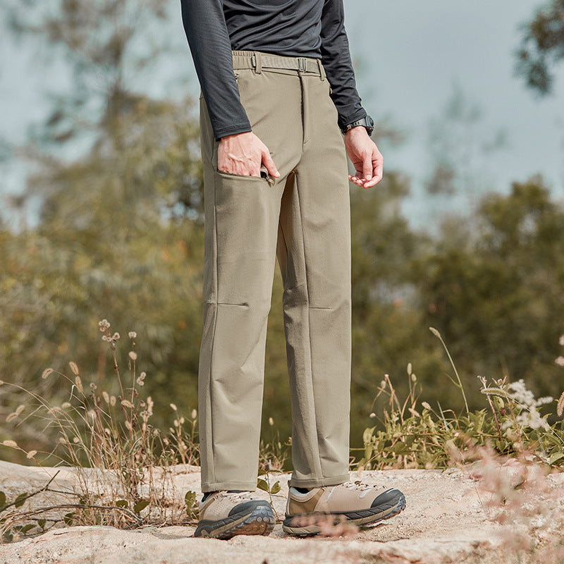 Herren Multifunktionale Outdoor-Hose mit praktischen Reißverschlusstaschen Aliams