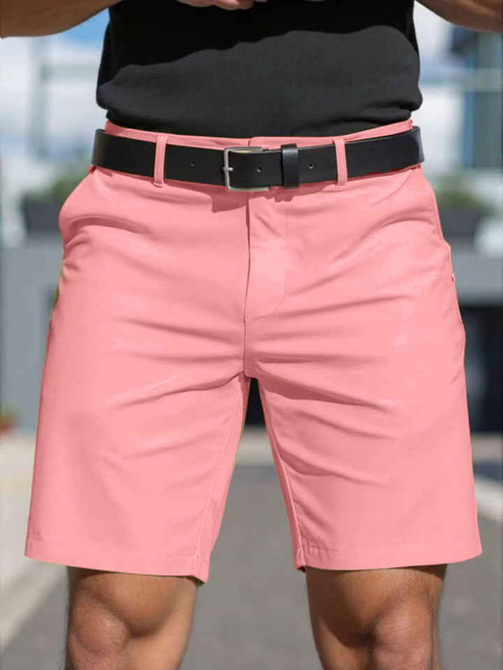 Herren multifunktionale kurze Hose mit elastischem Bund und praktischen Seitentaschen Aliams