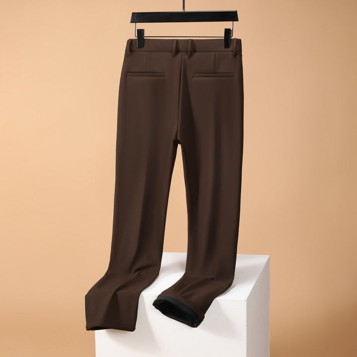 Herren eleganter Business-Hose mit zeitgemäßem Schnitt und komfortablem Bund Aliams