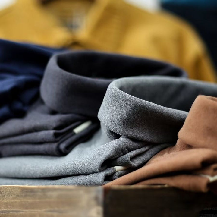 Herren Hochkragenpullover aus weichem Material Aliams