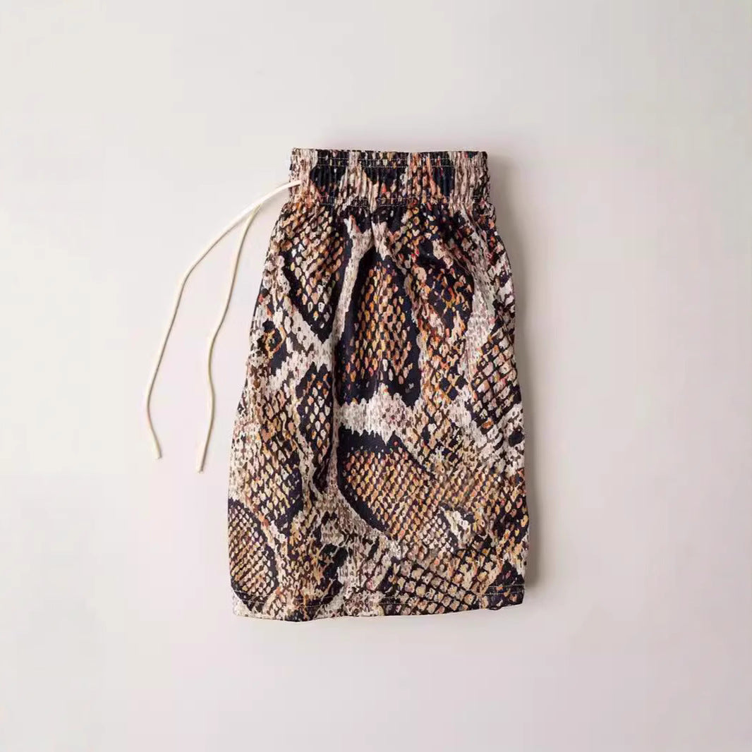 Herren Sportliche Strandshorts mit elastischem Bund Aliams