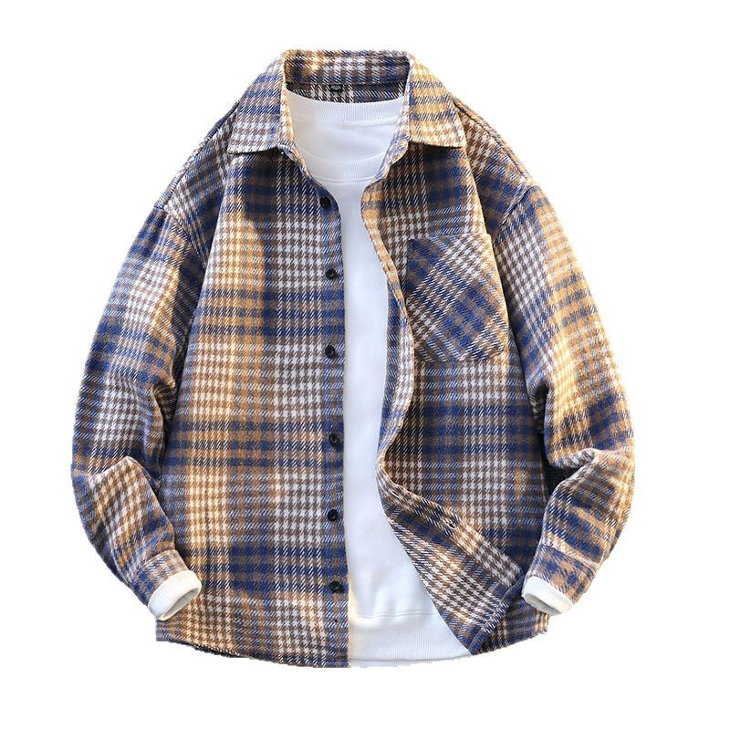 Herren Karohemd mit Taschen und entspannter Passform Aliams