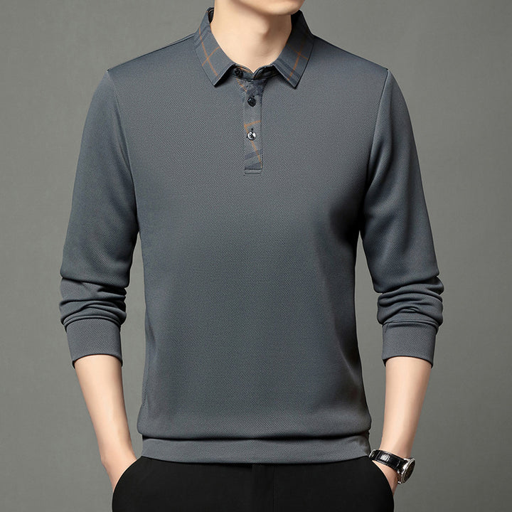 Herren funktionales Poloshirt mit strukturiertem Kragen Aliams