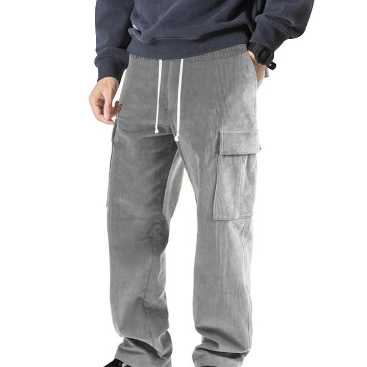 Herren Cargo-Hose mit elastischem Bund und praktischen Seitentaschen Aliams