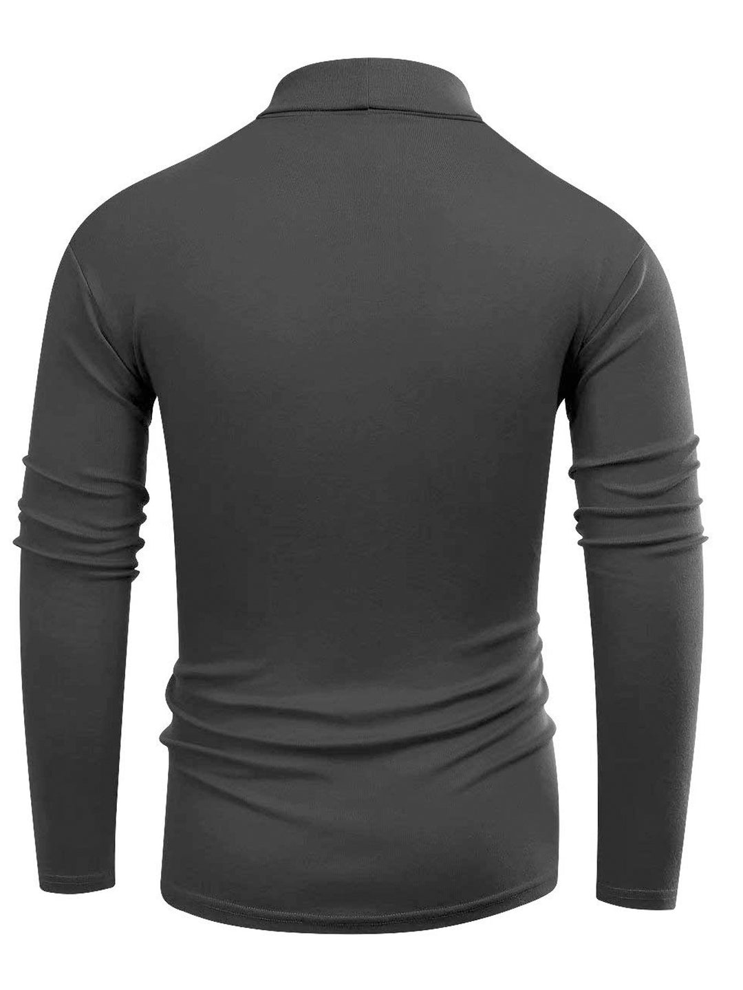 Herren Elegantes Langarm-Polohemd Aliams