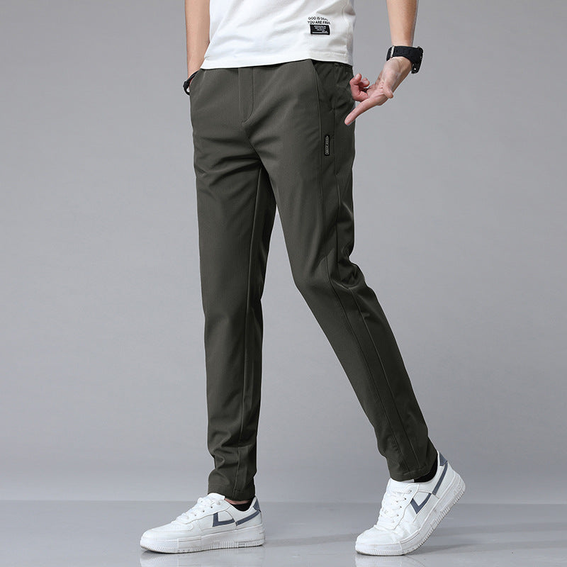 Herren Sportliche Slim-Fit Jogginghose Aliams