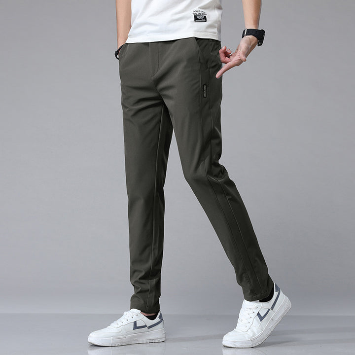 Herren Sportliche Slim-Fit Jogginghose Aliams