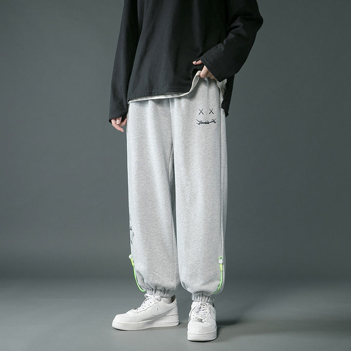 Herren Freizeithose mit Kordelzug und modischem Design Aliams