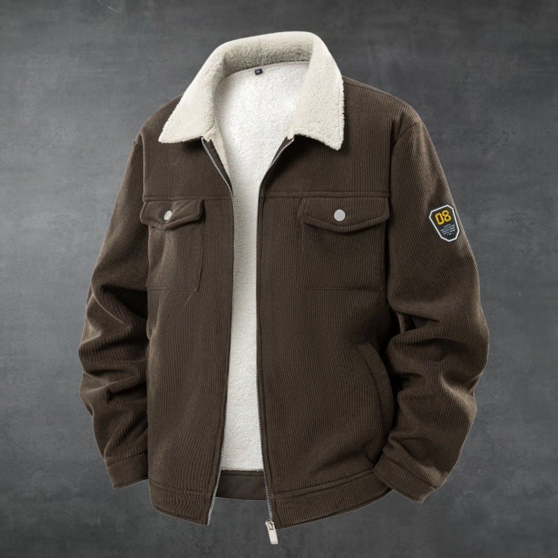 Herren Feldjacke mit kuscheligem Innenfutter Aliams